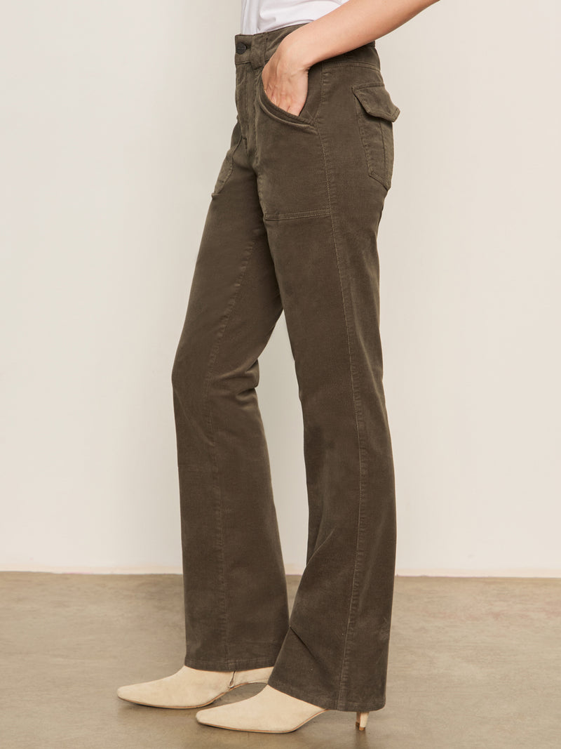 Corduroy Hayden Bootcut Pant Kalamata alt 1