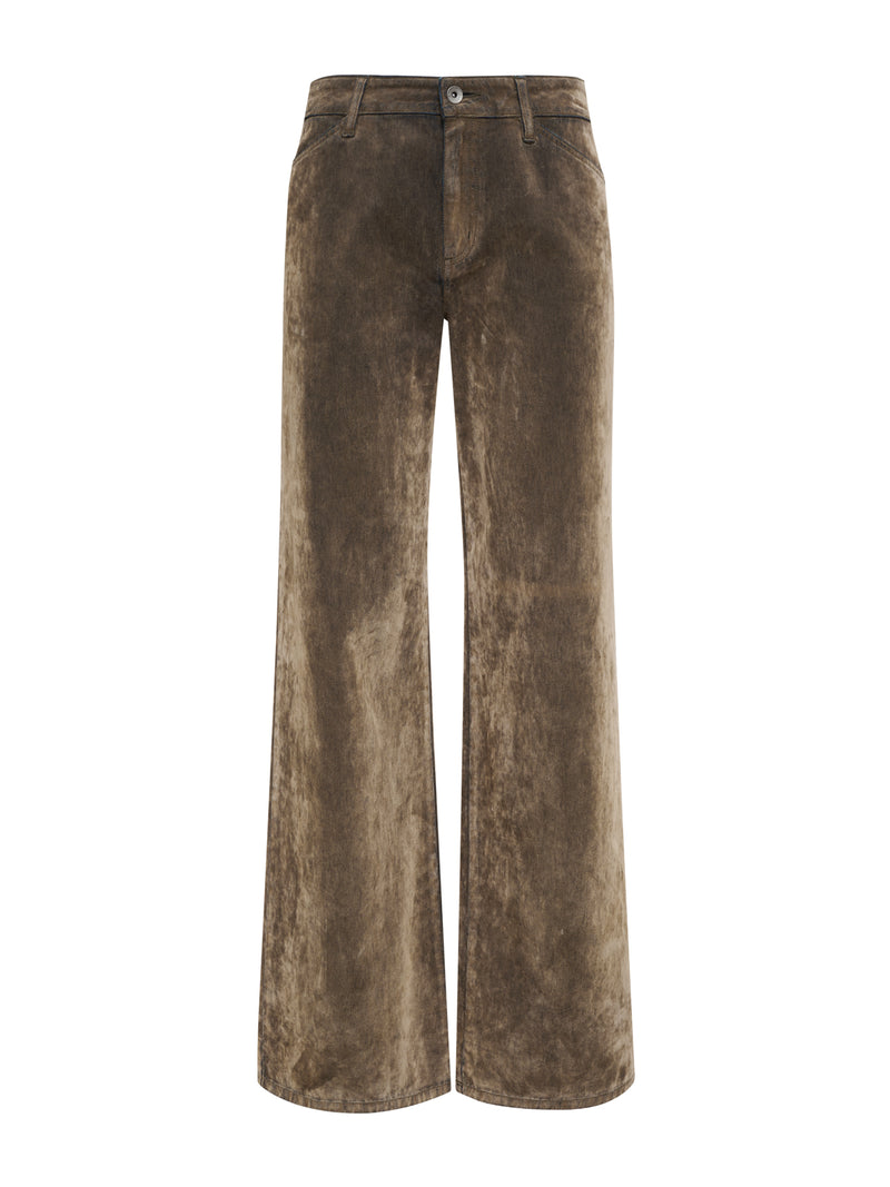 Cadence Relaxed Straight Jean Light Bronze alt 6