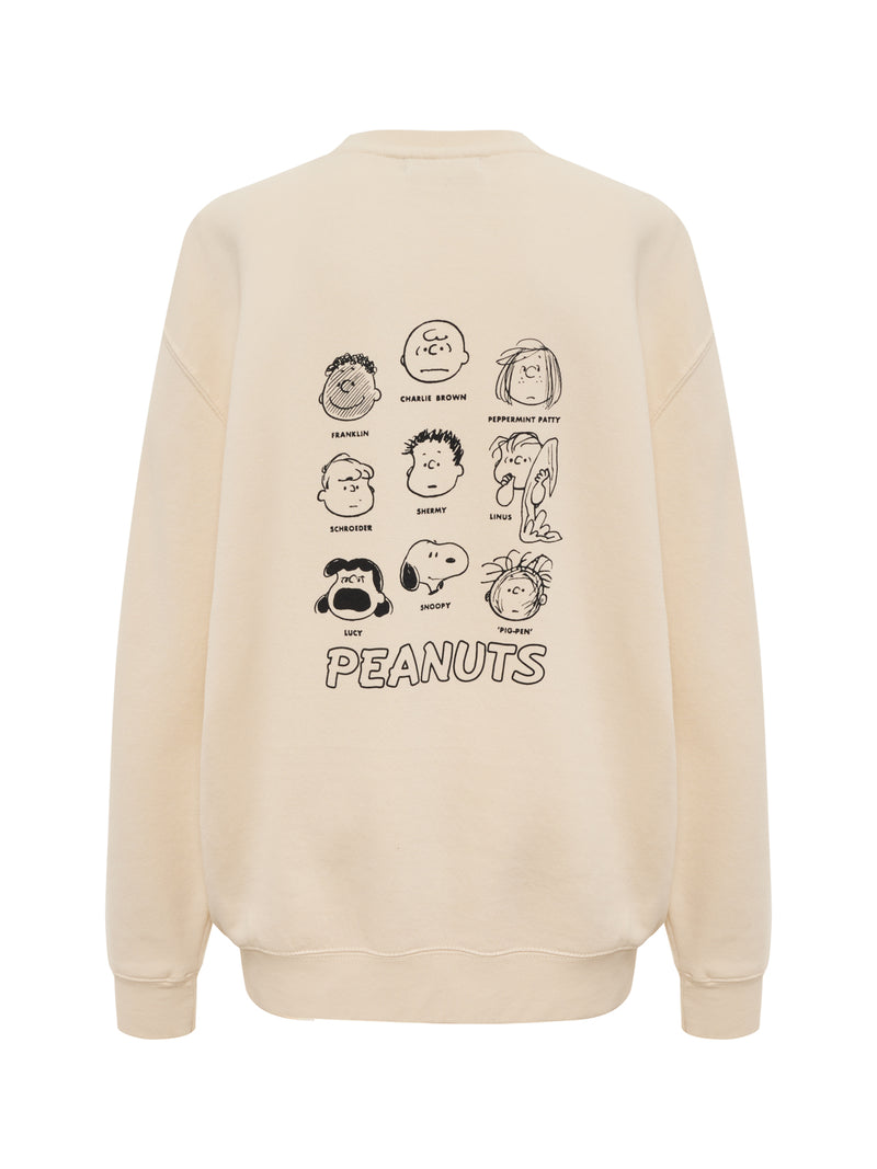 Sanctuary x PEANUTS 75th Anniversary Joe Cool Sweatshirt Collagen alt 5