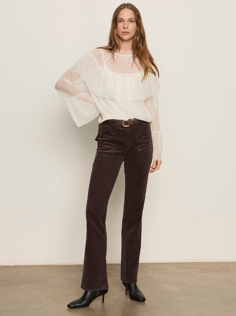 The Ethereal Blouse Chalk alt 5