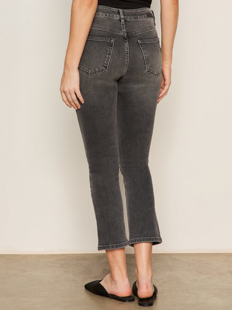 Astra Kick Crop Jean Washed Black Denim alt 2