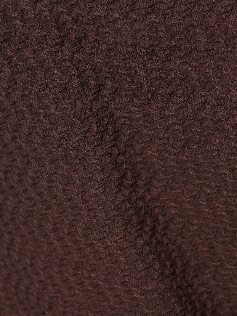 Textured Knit Dreamgirl Top Semi Sweet alt 5