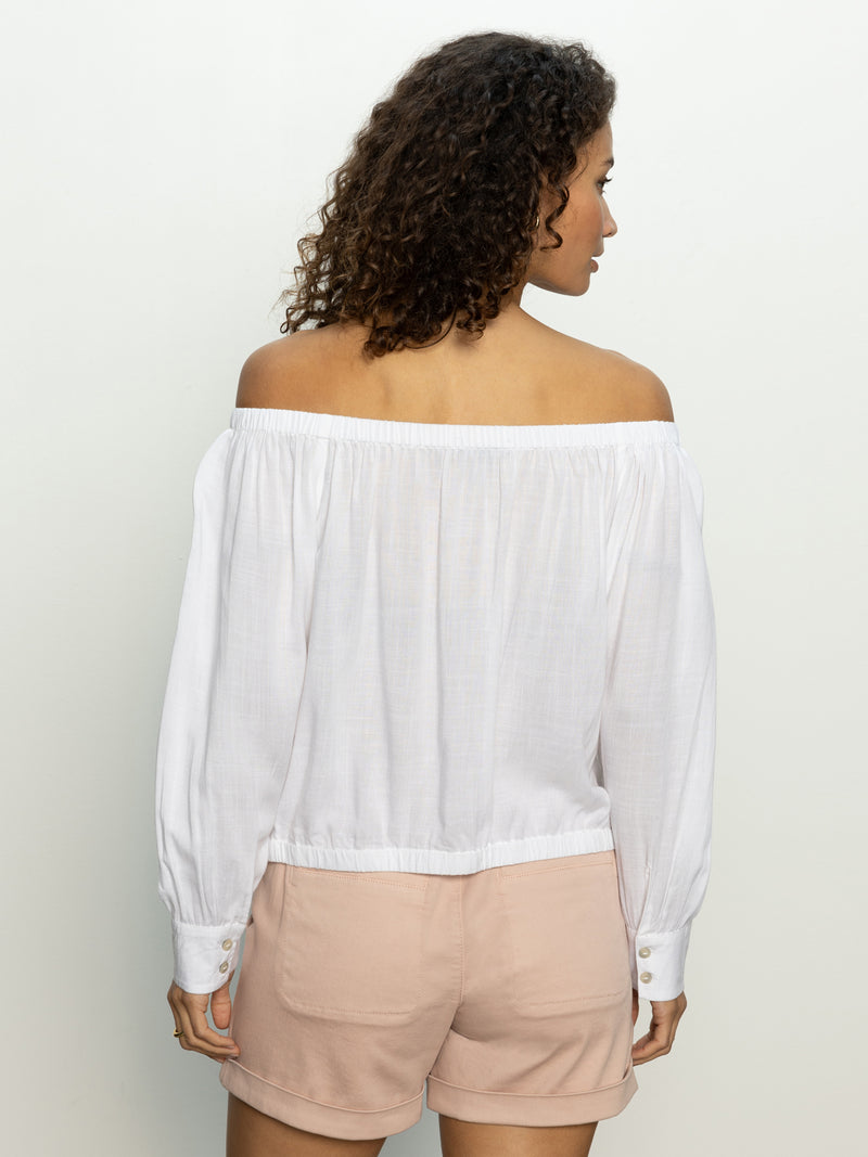 Ballet Tie Top White alt 4