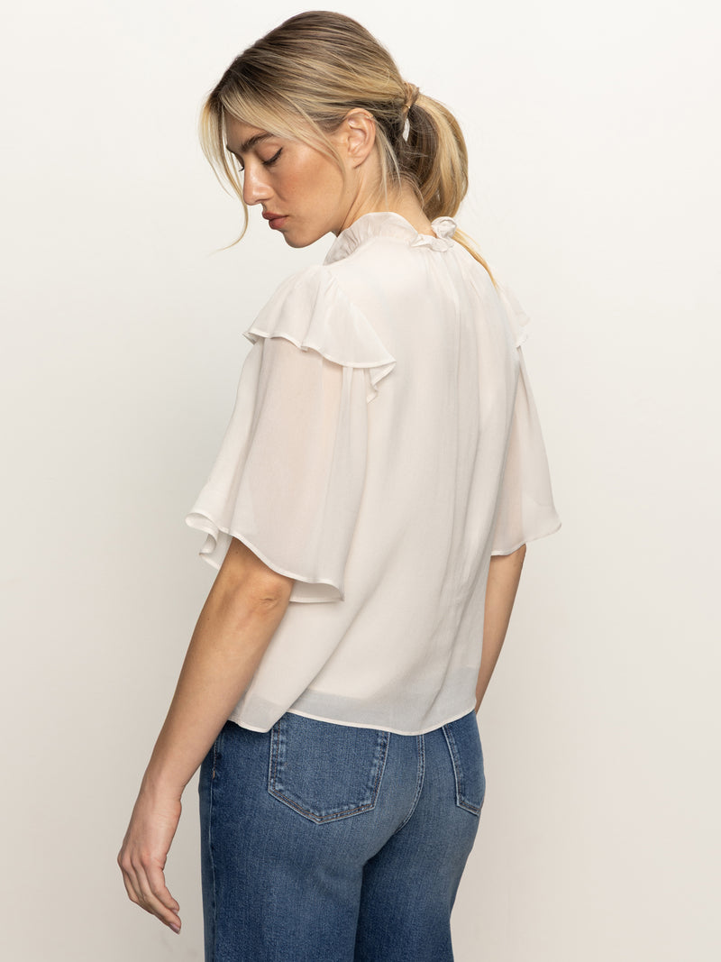 Deja Vu Blouse Light Oat alt 4
