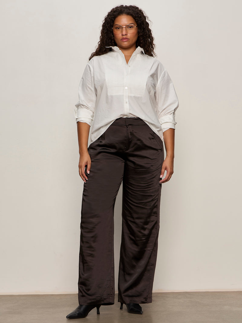 New Era Tuxedo Shirt White Extended Sizing alt 5