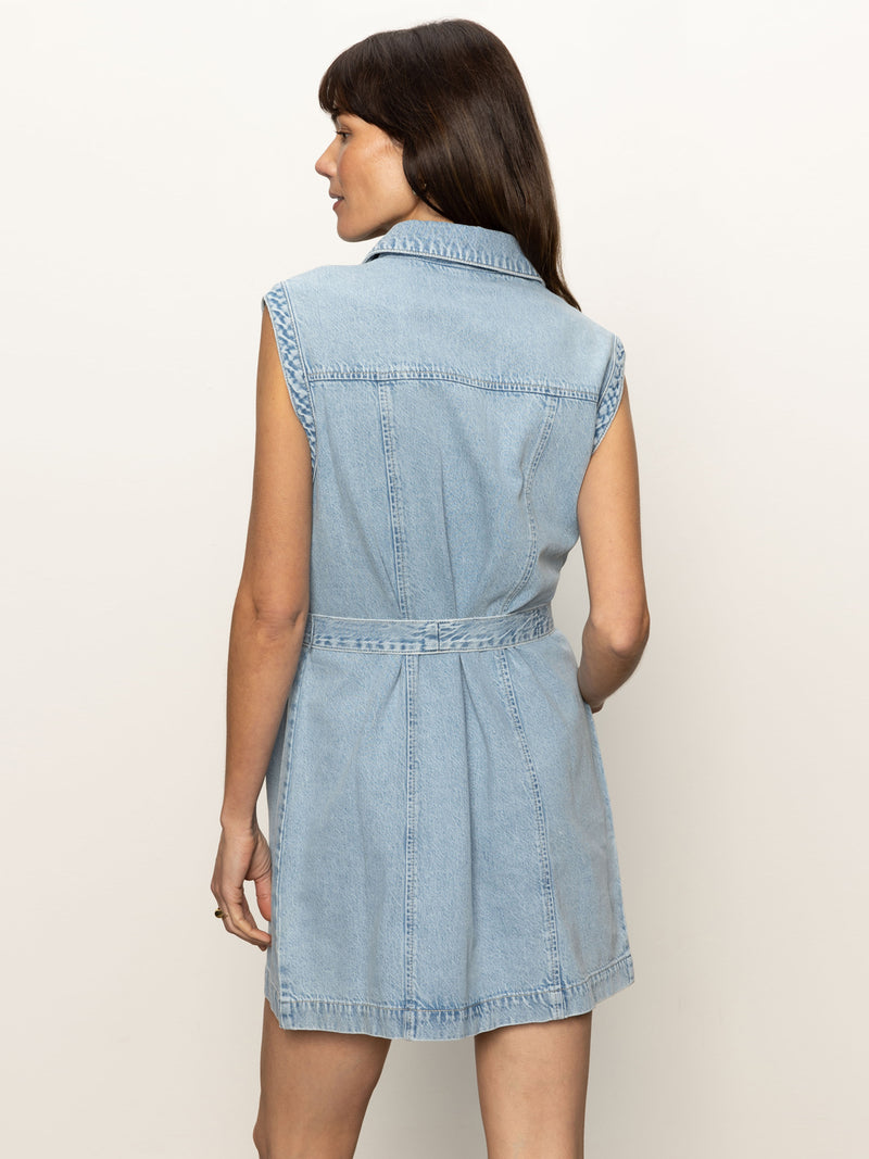 Ila Denim Dress Bouquet alt 2