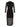 The Sanctuary Clothing night out mock sweater dress semi sweet is a black midi dress with sheer three-quarter sleeves, a high neckline, and a sheer overlay skirt with a side slit for a sleek and modern style.
