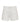 The arden denim short in brilliant white by Sanctuary Clothing features front pockets and belt loops, displayed against a plain white background.