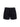 The "voyage short black" by Sanctuary Clothing features a button closure and two front pockets, showcased against a white background.
