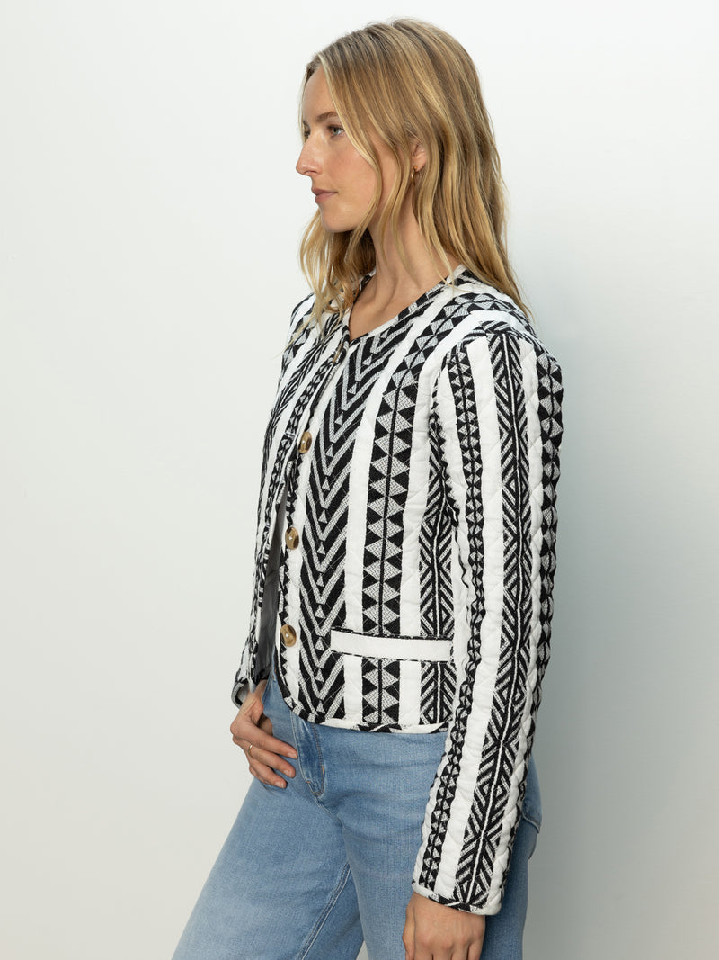 Crafted Coco Jacket Crafted Stripe alt 3