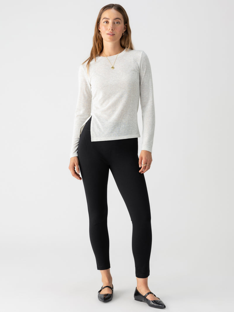 Runway Semi High Rise Legging Black alt 3