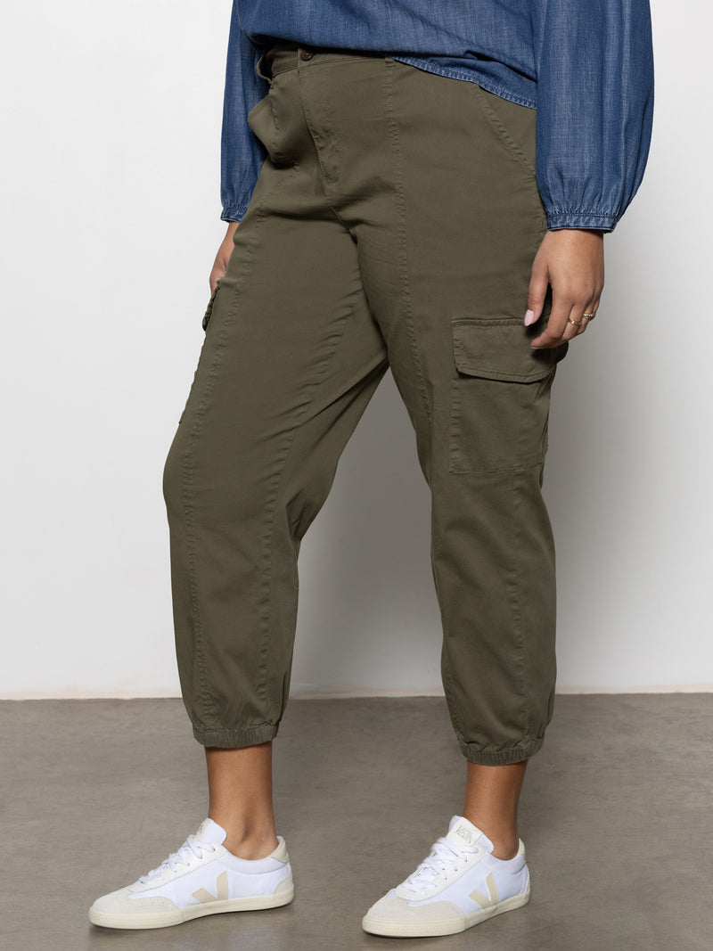 Rebel Standard Rise Pant Hiker Green Extended Sizing alt 1
