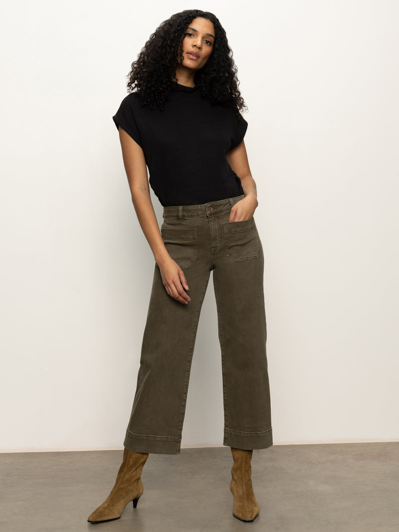 The Marine Standard Rise Denim Pant Fatigue alt 5