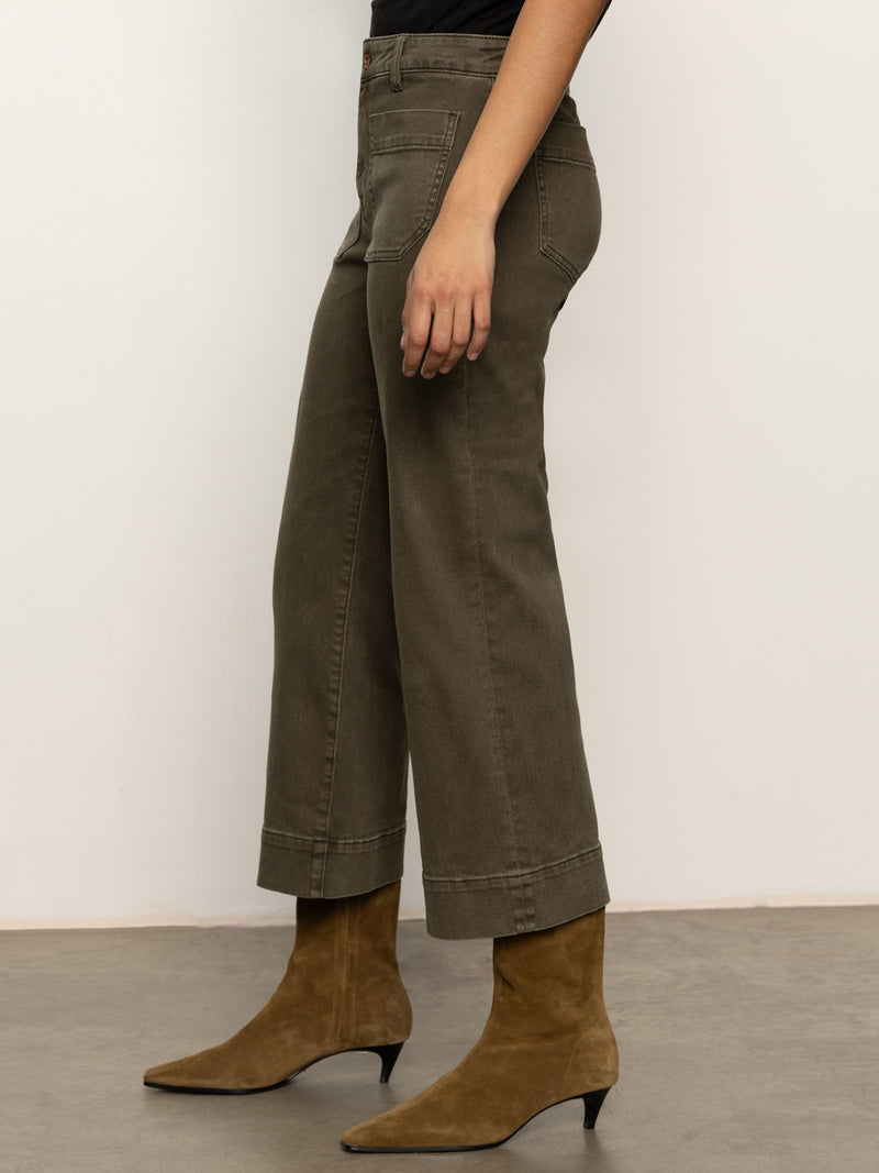 The Marine Standard Rise Denim Pant Fatigue alt 2