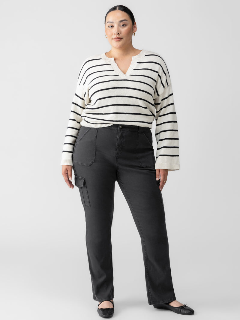 Sculpted Hayden Bootcut Standard Rise Pant Black Extended Sizing alt 2