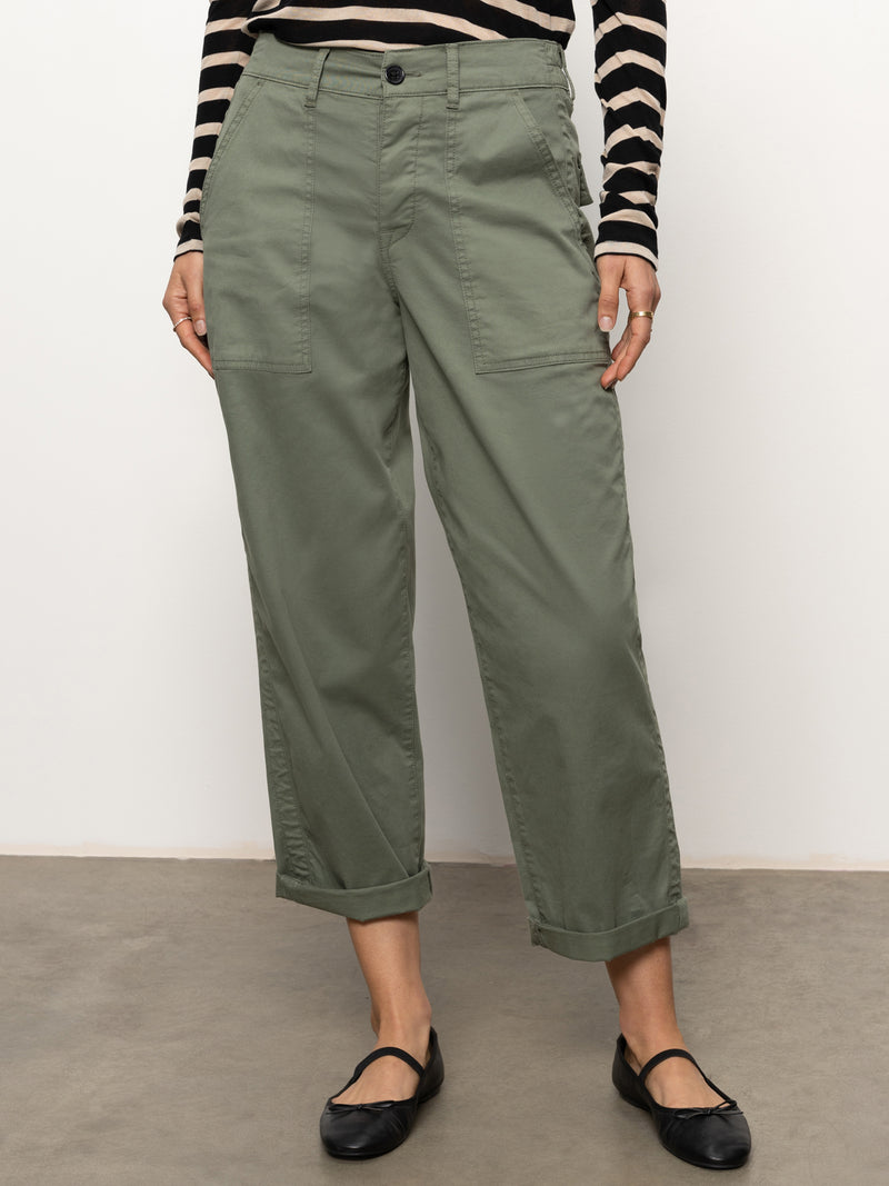 Cruiser Chino Semi High Rise Pant Dark Spruce