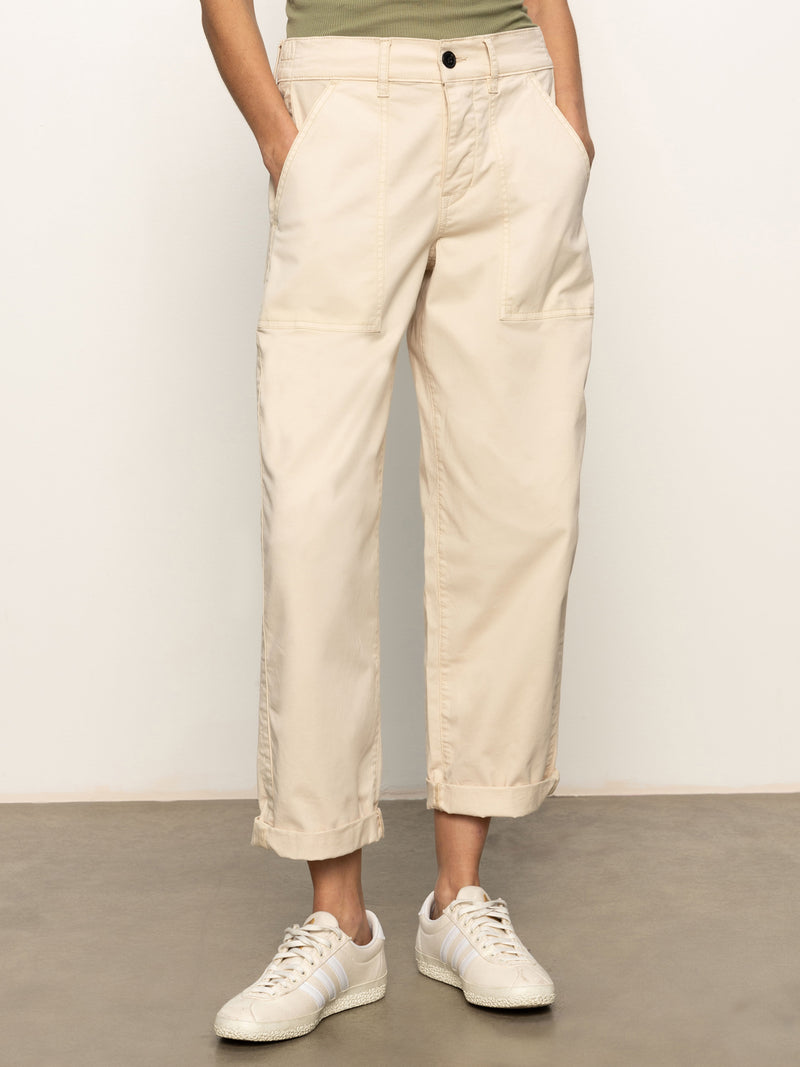 Cruiser Semi High Rise Chino Pant Light Oat