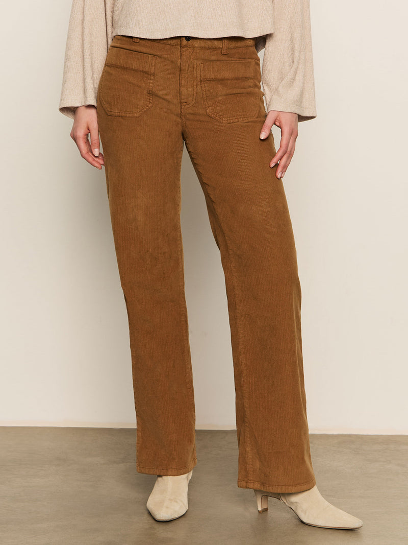 Corduroy Marine Pant Bronze alt 1
