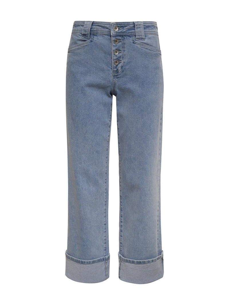 Luna Cuffed Standard Rise Jeans Blue Moonlight alt 6