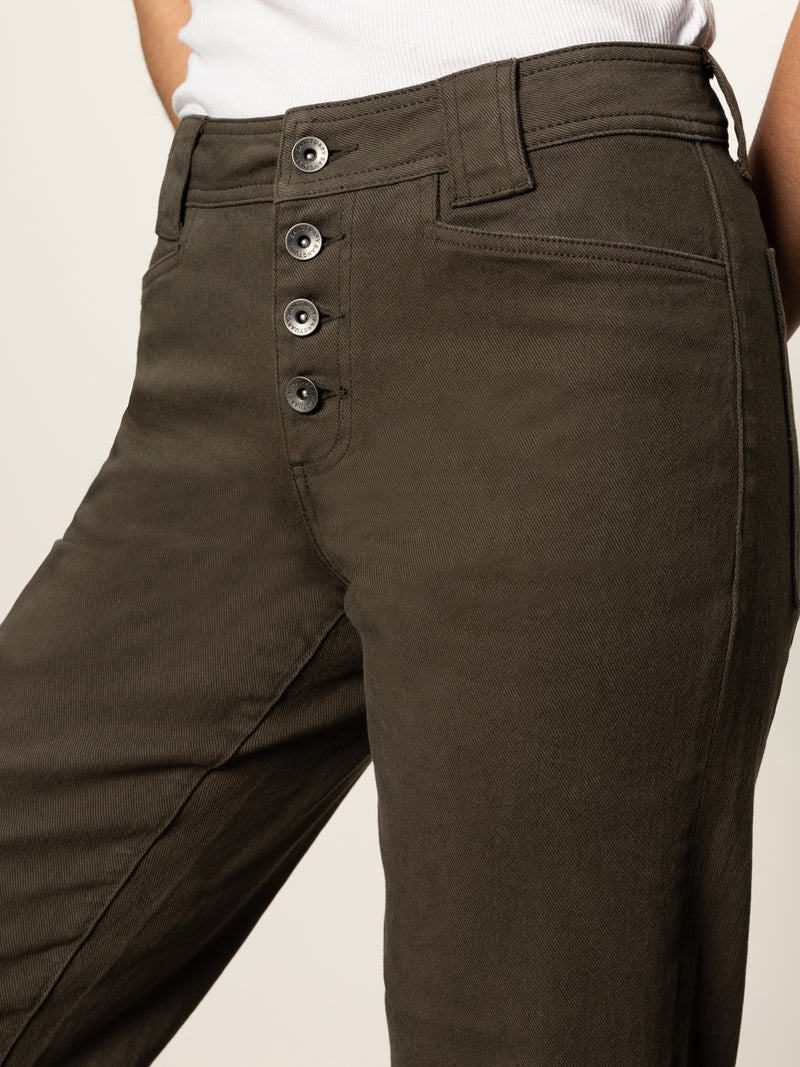 Luna Cuffed Standard Rise Jeans Kalamata alt 5