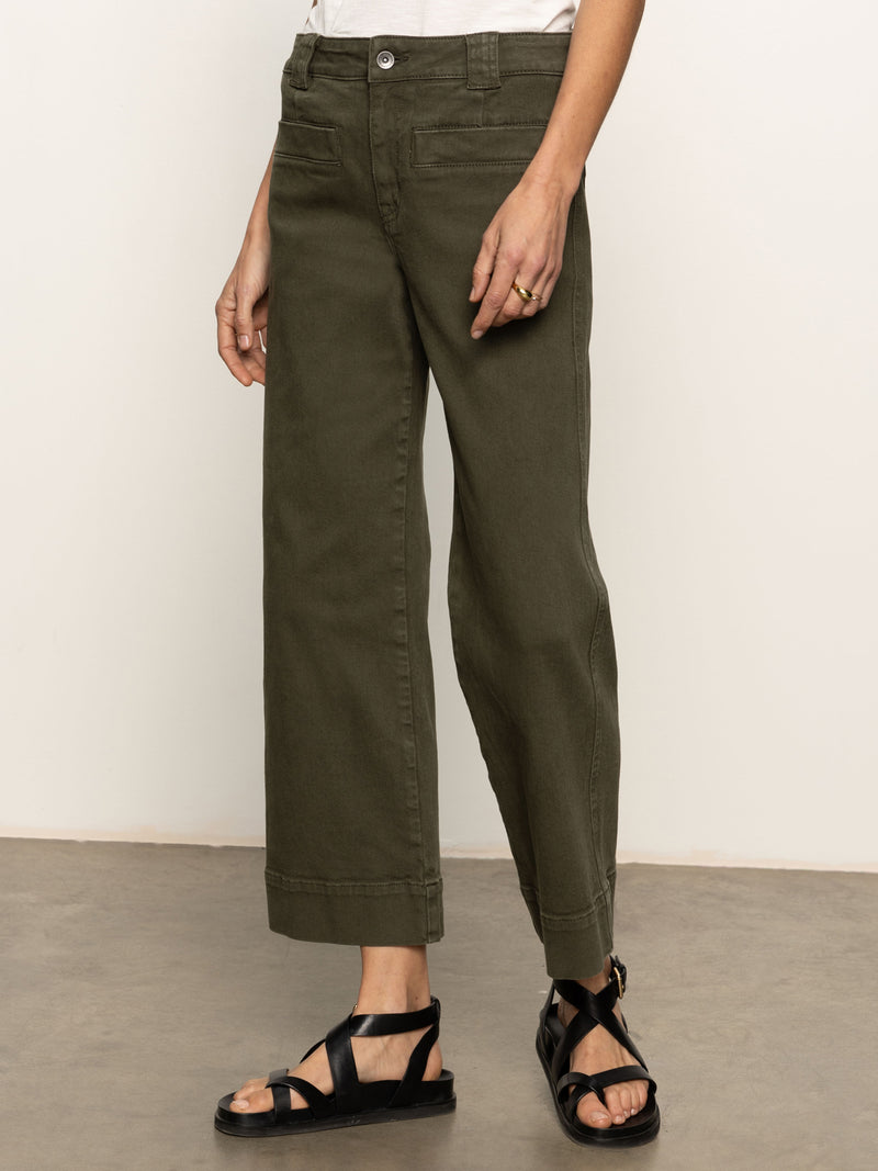 Voyage Standard High Rise Crop Pant Kalamata alt 1