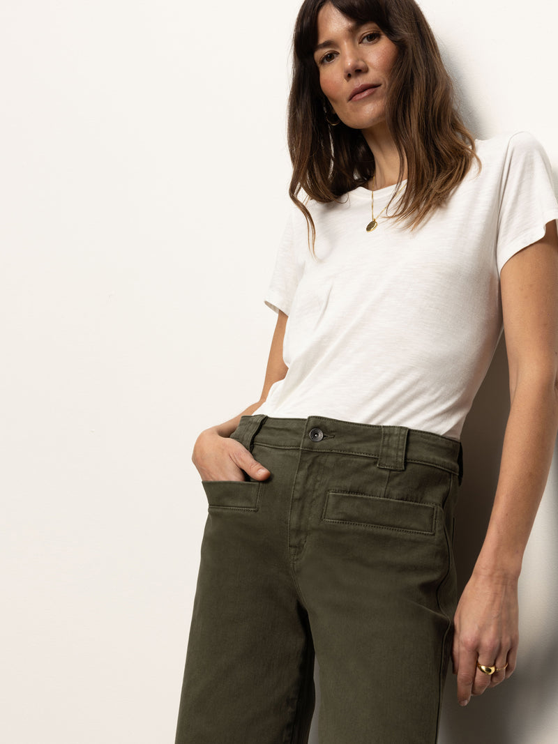 Voyage Standard High Rise Crop Pant Kalamata alt 4