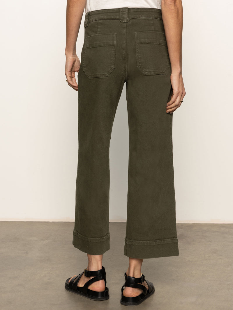 Voyage Standard High Rise Crop Pant Kalamata alt 2
