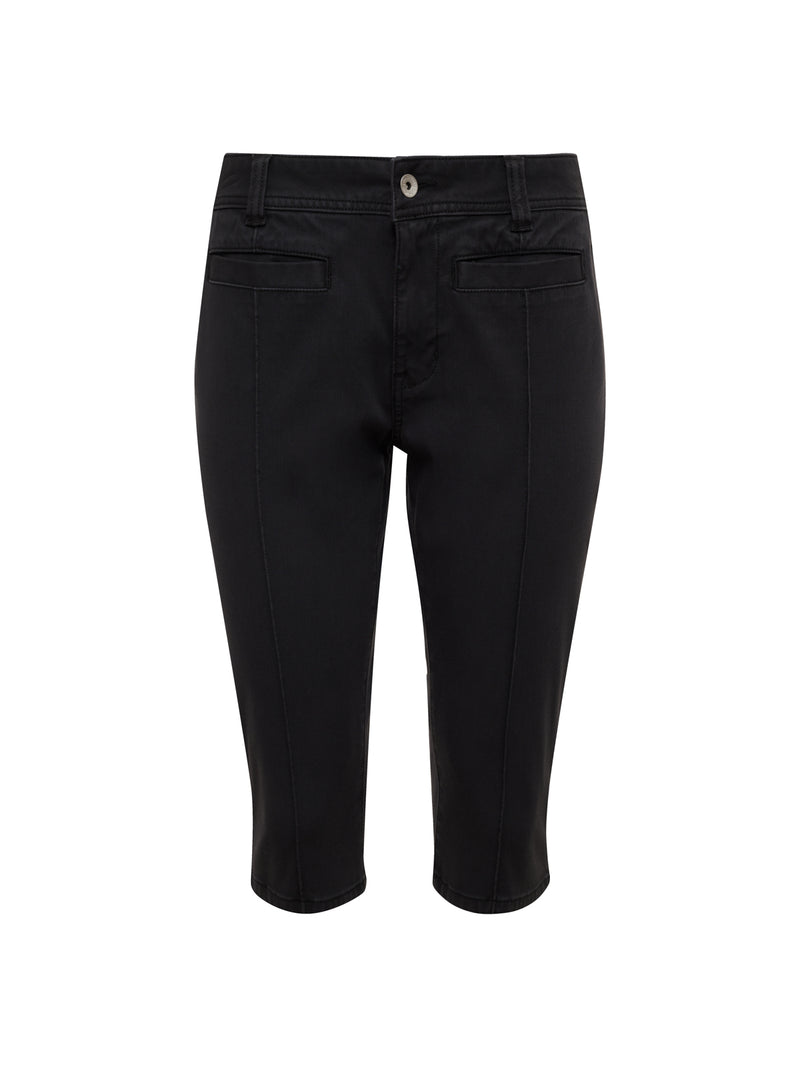 Sculpted Decks High Rise Capri Pant Black alt 5