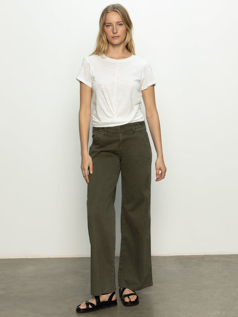 Rosette Army High Rise Pant Kalamata alt 4