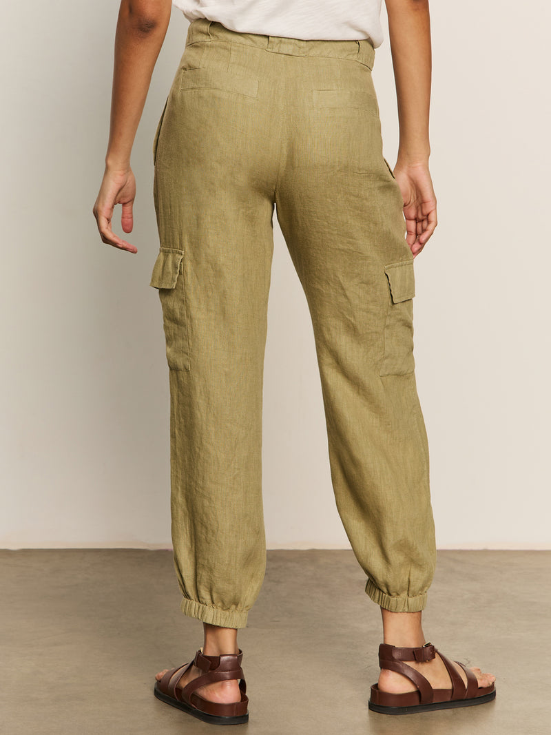Take Over Linen Jogger Standard Rise Pant Bamboo alt 2