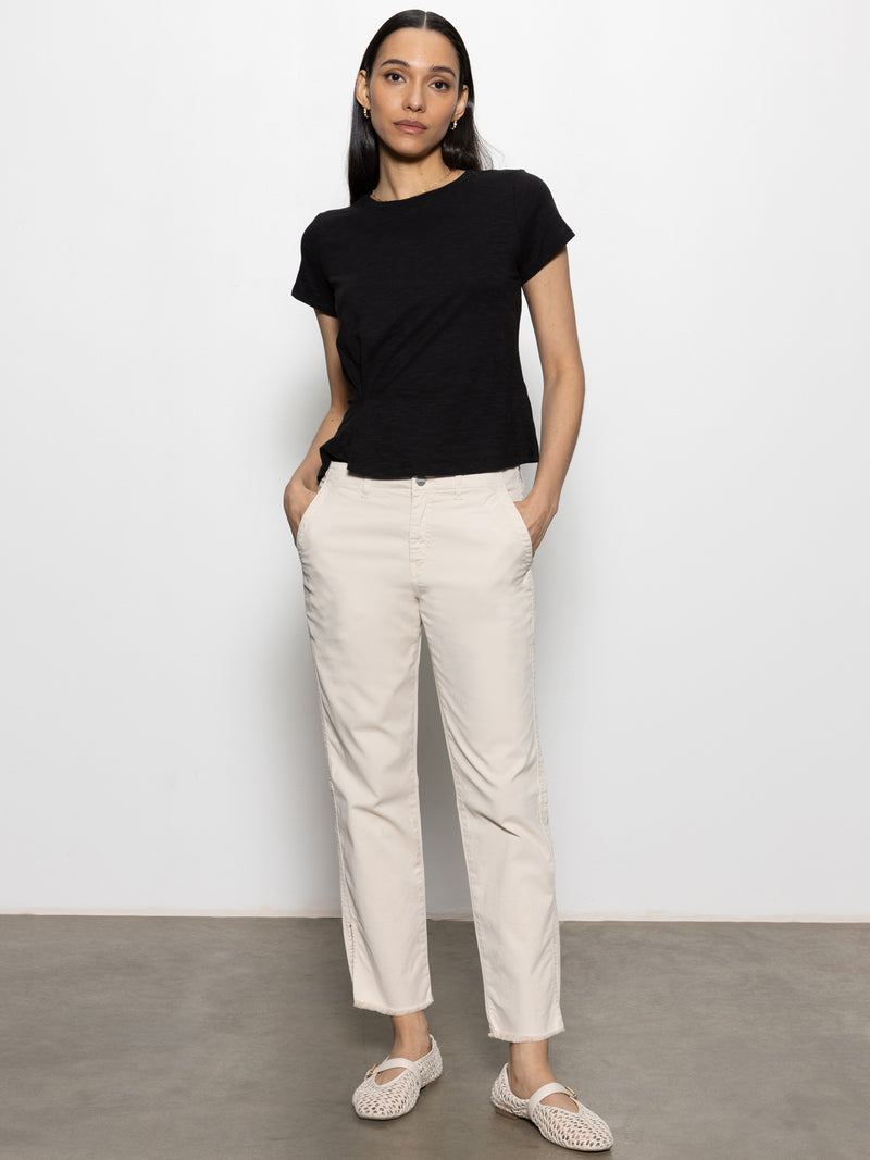 Trade Maker Standard Rise Pant Light Oat alt 4