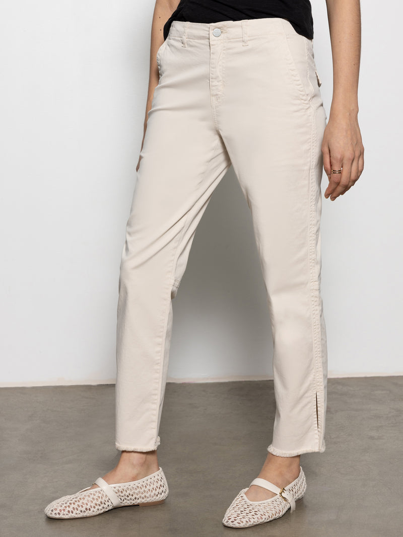 Trade Maker Standard Rise Pant Light Oat alt 2