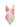 The "charming floral v wire mio white" by Sanctuary Clothing is a one-piece swimsuit showcasing a vibrant floral pattern with large pink, green, and white flowers. It features a plunging neckline and adjustable shoulder straps.