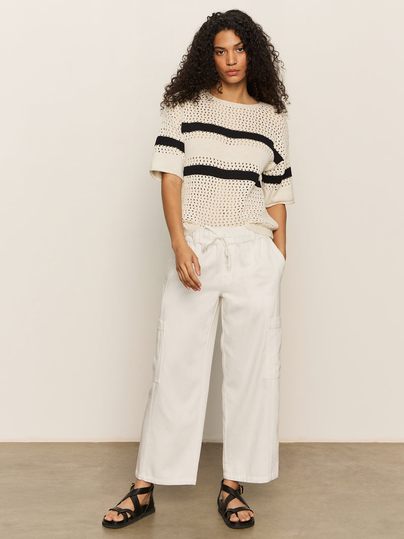 Area Standard Rise Pant Bleached White alt 5