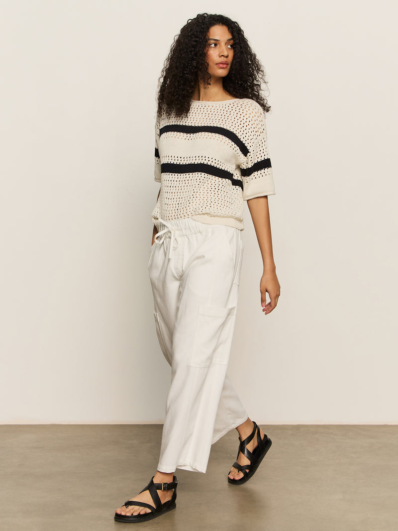 Area Standard Rise Pant Bleached White alt 4