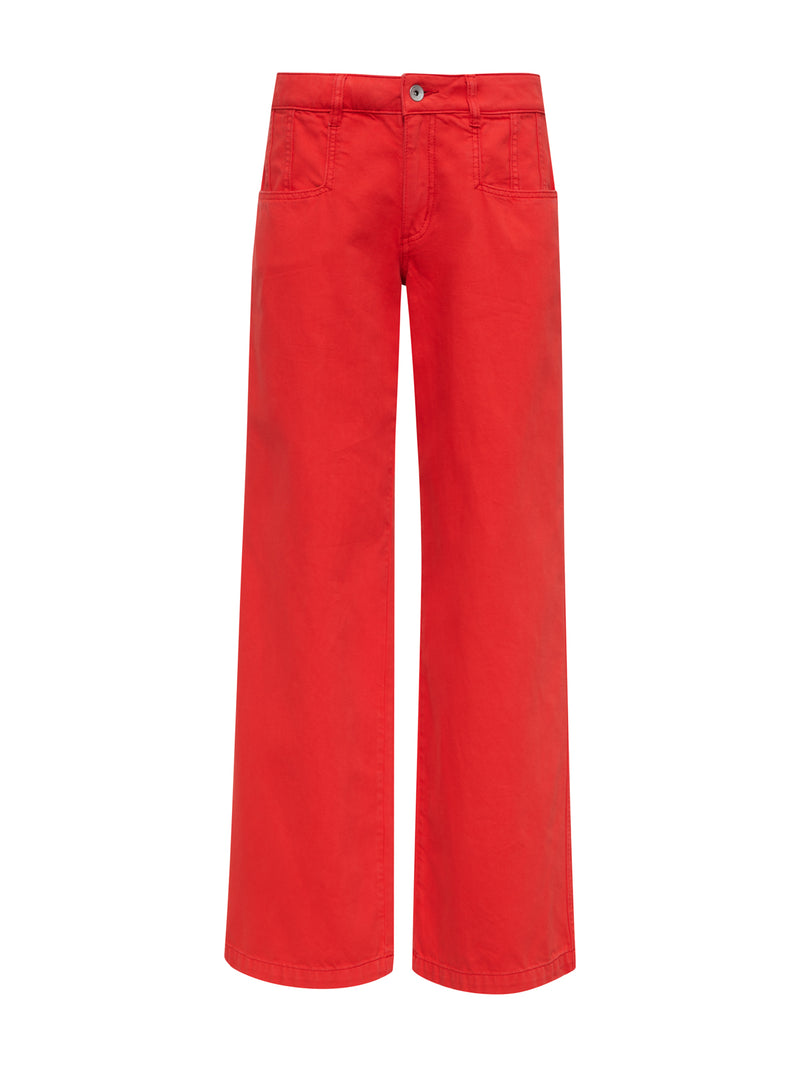 Highland Wide Leg Standard Rise Pant Cayenne alt 6
