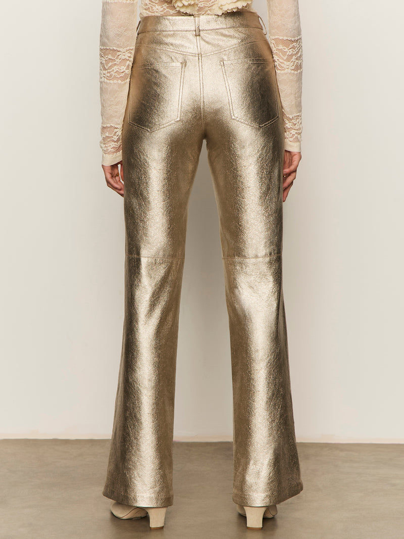Cadence Relaxed Straight Pant Platinum alt 2