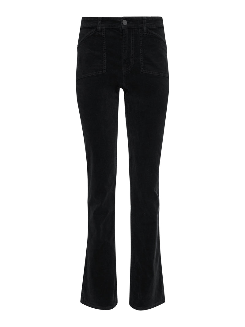 Velveteen Brook Bootcut Pant Black alt 5