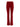 The Sanctuary Clothing velveteen brook bootcut pant in cherry lacquer features petite sizing, front patch pockets, a button and zip closure, and slightly flared legs, shown against a white background.