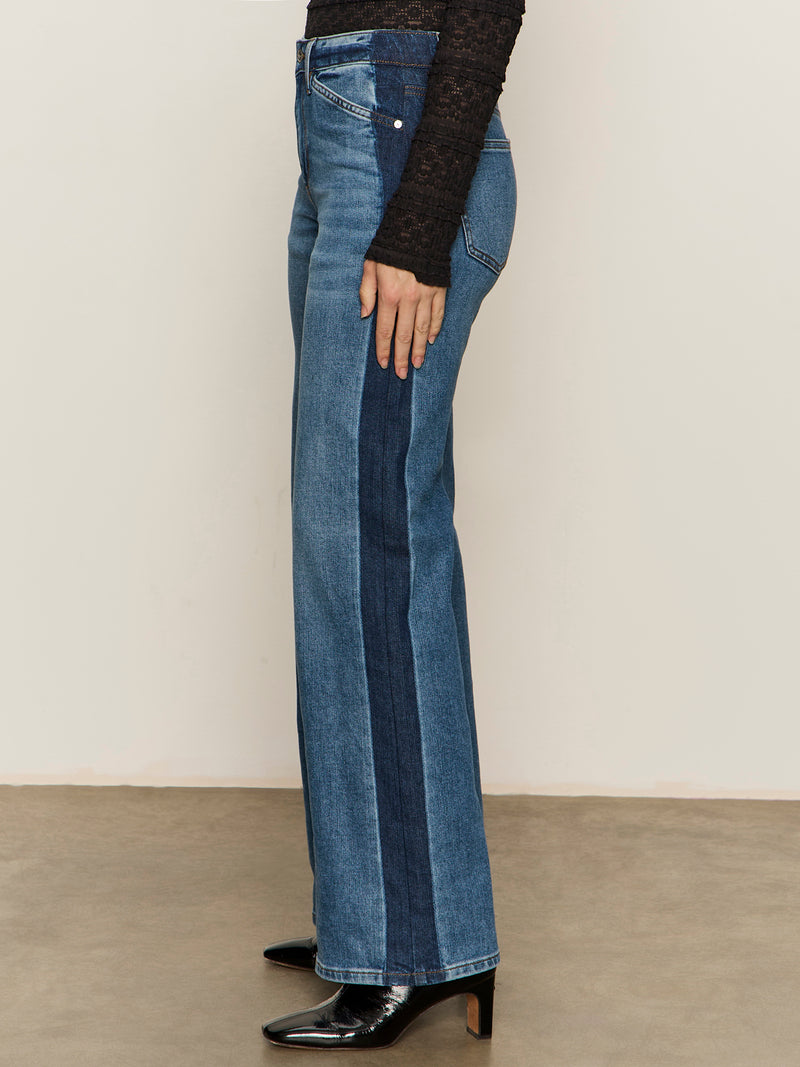 Tuxedo Relaxed Straight Jean Flirt alt 1