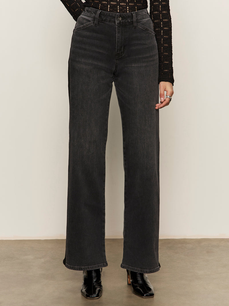 Tuxedo Relaxed Straight Jean Black Tie