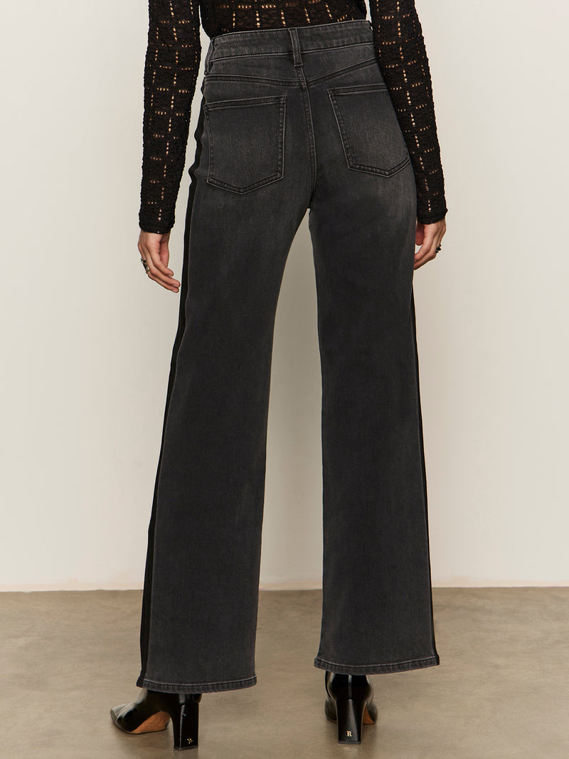 Tuxedo Relaxed Straight Jean Black Tie alt 2