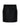 The Sanctuary Clothing Camden Skirt in black extended sizing features front pockets and belt loops, shown against a white background.