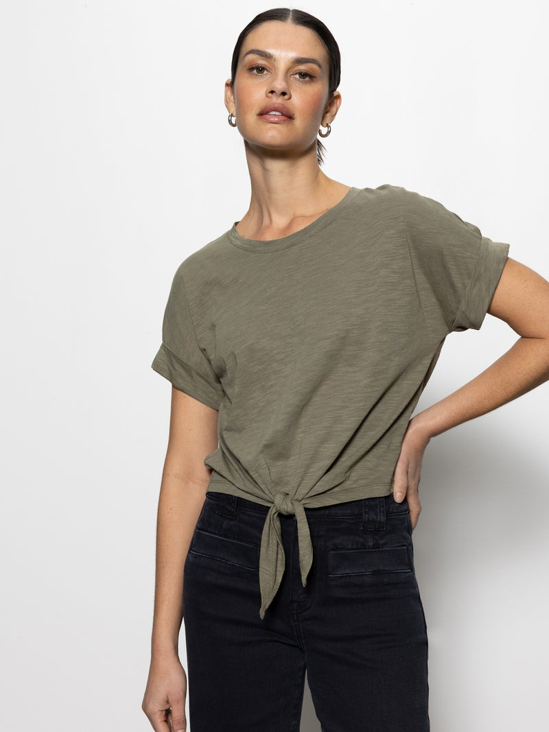 All Day Tie Tee Trail Green alt 4