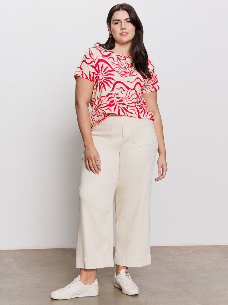 The Perfect Tee Sunny Riviera Extended Sizing alt 4