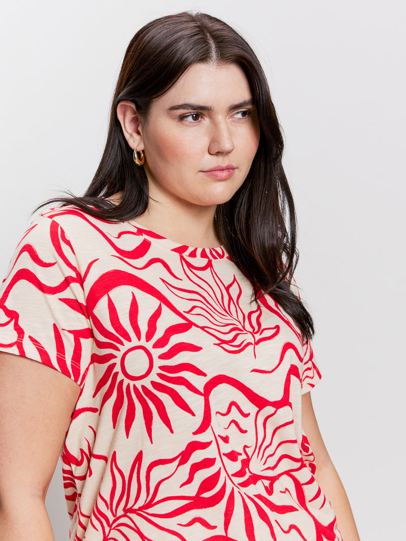 The Perfect Tee Sunny Riviera Extended Sizing alt 1