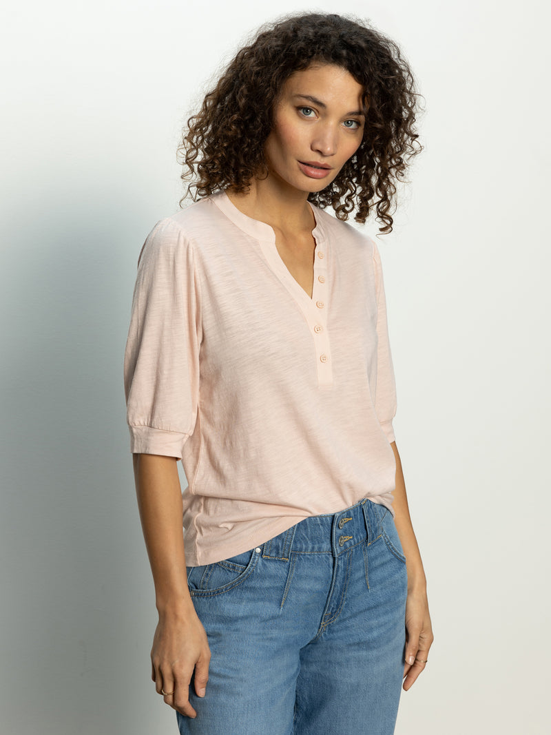 Mixed Media Tee Earth Pink alt 4