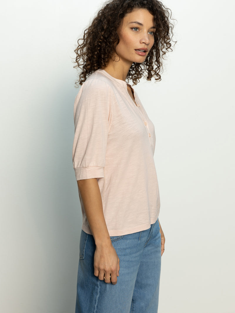 Mixed Media Tee Earth Pink alt 2