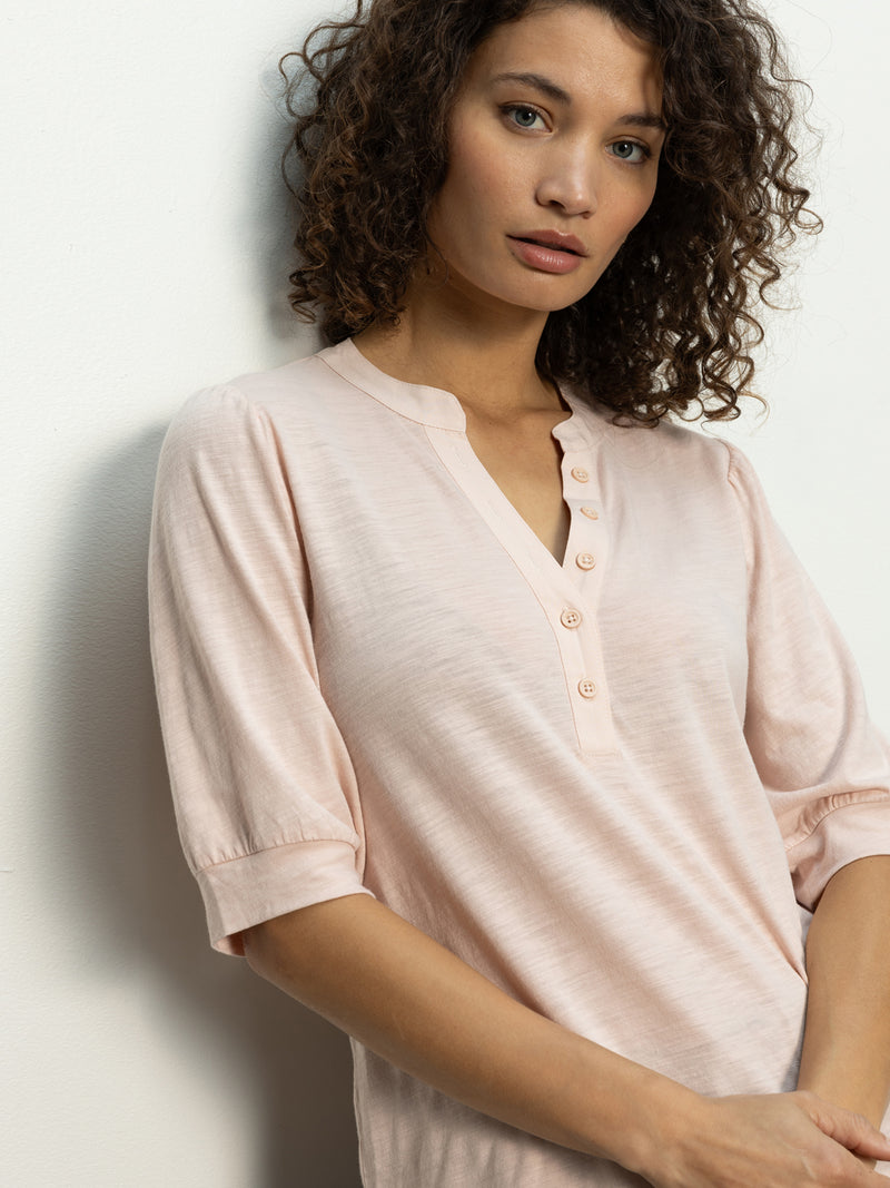 Mixed Media Tee Earth Pink alt 3