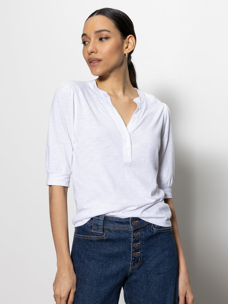 Mixed Media Tee White alt 3